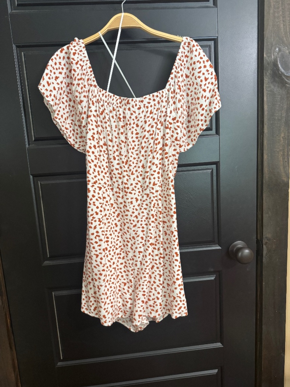 Printed Romper